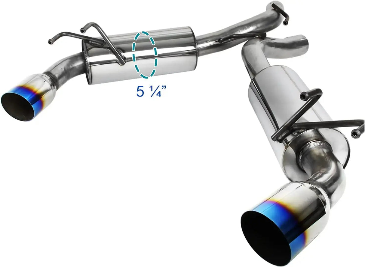 2010-2015 Chevrolet Chevy Camaro Catback Exhaust w/ N1 Burnt Tip 3.6L V6 2DR