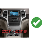 Jeep Grand Cherokee 2011-2021 Workshop 12 Tesla-Style Screen Workshop 12