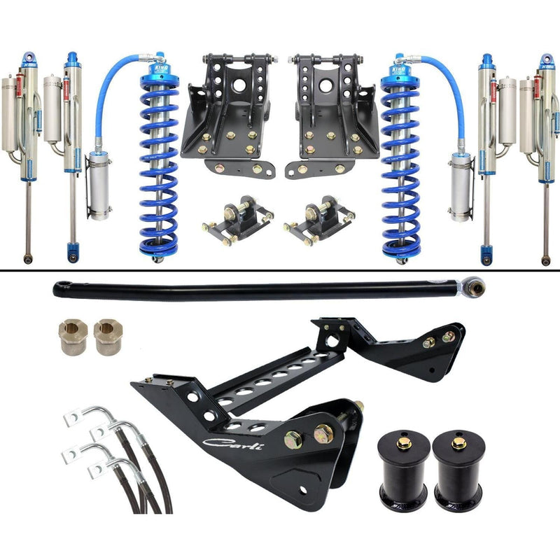 2011-2016 Powerstroke 2.5 Bypass King Coilover 4.5” Lift Kit (CS-F45-CO25-BYP-11)