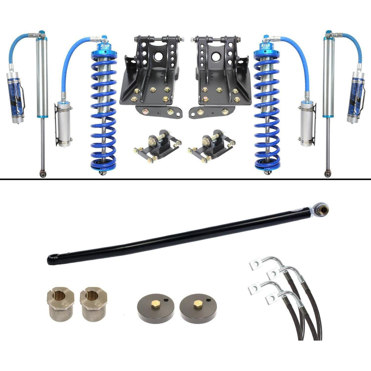 2011-2016 Powerstroke 2.5 King Coilover 2.5-3.5” Lift Kit (CS-FLVL-CO25-11)
