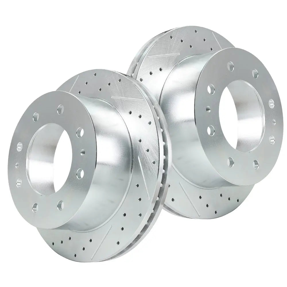 2011-2019 Chevy Chevrolet Silverado GMC Sierra 2500 3500 Disc Brake Rotors - Front and Rear