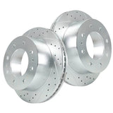 2011-2019 Chevy Chevrolet Silverado GMC Sierra 2500 3500 Disc Brake Rotors - Front and Rear