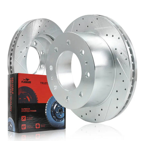 2011-2019 Chevy Chevrolet Silverado GMC Sierra 2500 3500 Disc Brake Rotors - Front and Rear