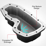 Aluminum Engine Oil Pan 3.6L for 2011-2024 Jeep Grand Cherokee &Dodge Durango丨 2012-2018 RAM 1500