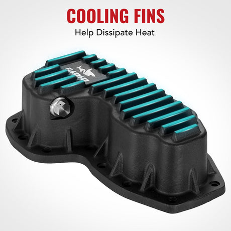 Aluminum Engine Oil Pan 3.6L for 2011-2024 Jeep Grand Cherokee &Dodge Durango丨 2012-2018 RAM 1500 Flashark