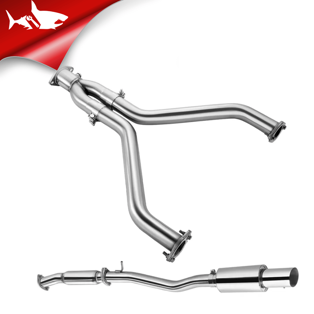 3 Inches Single Tip Cat-Back Exhaust for 2009-2020 Nissan 370Z