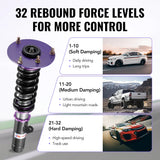 2012-2018 BMW 3-Series RWD F30/F31/F34 Coilovers w/ 32-Way Damping Force Adjustment Flashark