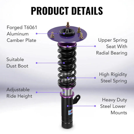 2012-2018 BMW 3-Series RWD F30/F31/F34 Coilovers w/ 32-Way Damping Force Adjustment Flashark