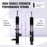 2013-2015 Chevrolet Malibu 32-Way Damping Coilover Shock Absorbers Struts Flashark