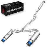 2013-2024 Subaru BRZ Catback Exhaust w/ Dual/Single Burnt/Polished Tip Flashark
