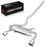 2013-2024 Subaru BRZ Catback Exhaust w/ Dual/Single Burnt/Polished Tip Flashark