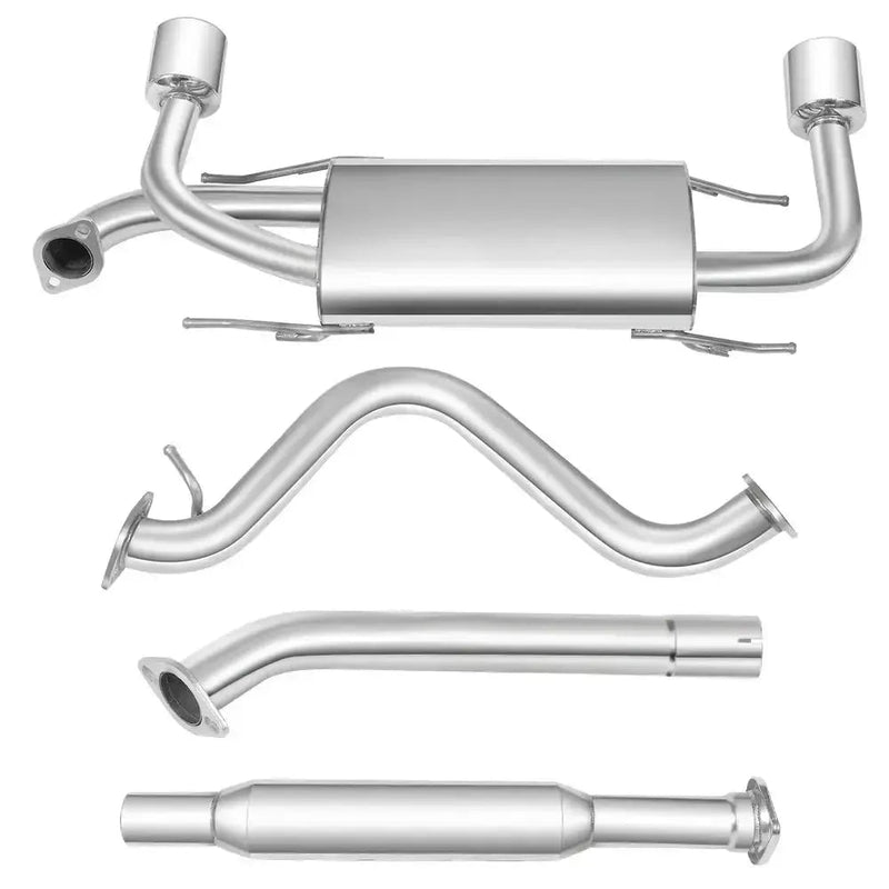 2017-2021 Toyota GT86/2022-2024 Toyota GR86 Catback Exhaust with Dual Burnt Tip/Dual Polished Tip/Single Burnt Tip Flashark