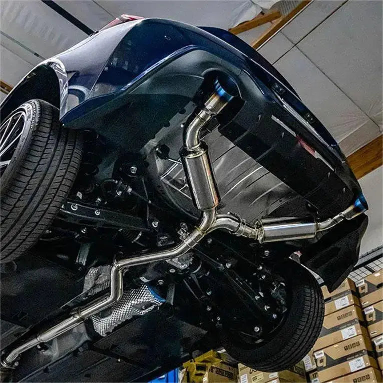 2013-2016 Scion FR-S Catback Exhaust w/ Dual/Single Burnt/Polished Tip Flashark