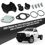 For 2013-2018 6.7L Cummins Diesel EGR Delete Kit for Cab & Chassis Dodge Ram Flashark
