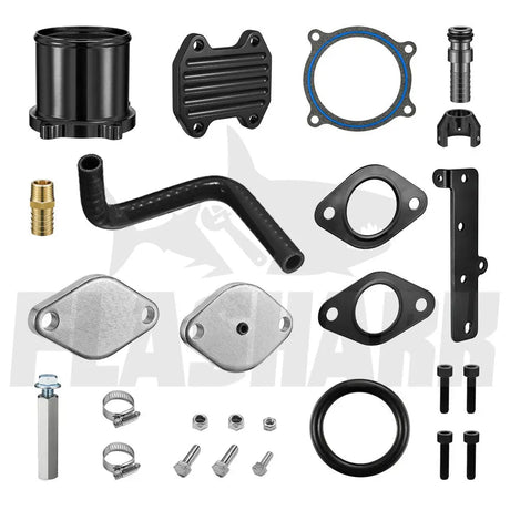 EGR Delete Kit For 2013-2018 Dodge Ram 2500/3500 6.7L Cummins Diesel Plate Cooler & Throttle Valve