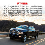 EGR Delete Kit For 2013-2018 Dodge Ram 2500/3500 6.7L Cummins Diesel Plate Cooler & Throttle Valve Flashark