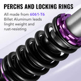 2013-2019 Toyota Yaris Hatchback (XP130/XP150) 32-Way Damping Coilover Shock Absorbers Struts | Flashark