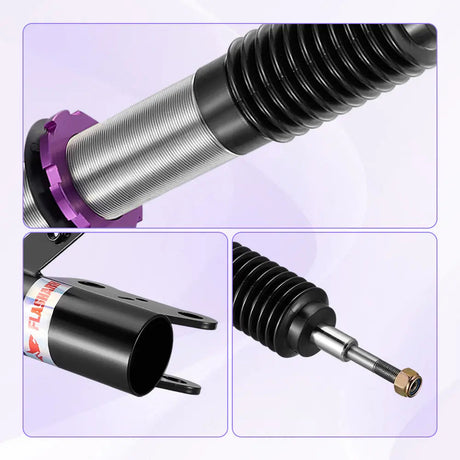 2013-2020 Ford Fusion Coilover Shock Absorbers Struts w/ 32-Way Damping Force Adjustment