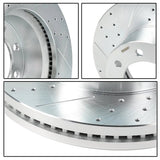 For 2013-2022 Ford Super Duty F250 F350 Brake Rotors and Pads Kit - Front and Rear Flashark