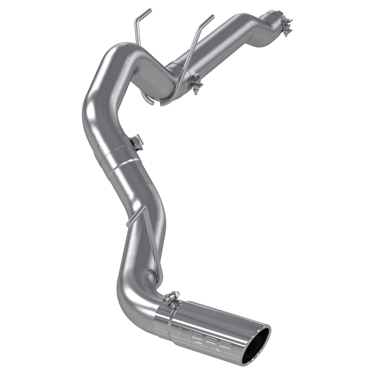 2014-2018 EcoDiesel 3.0L Single Side Aluminized 3.5" DPF Back Exhaust (S6169AL)