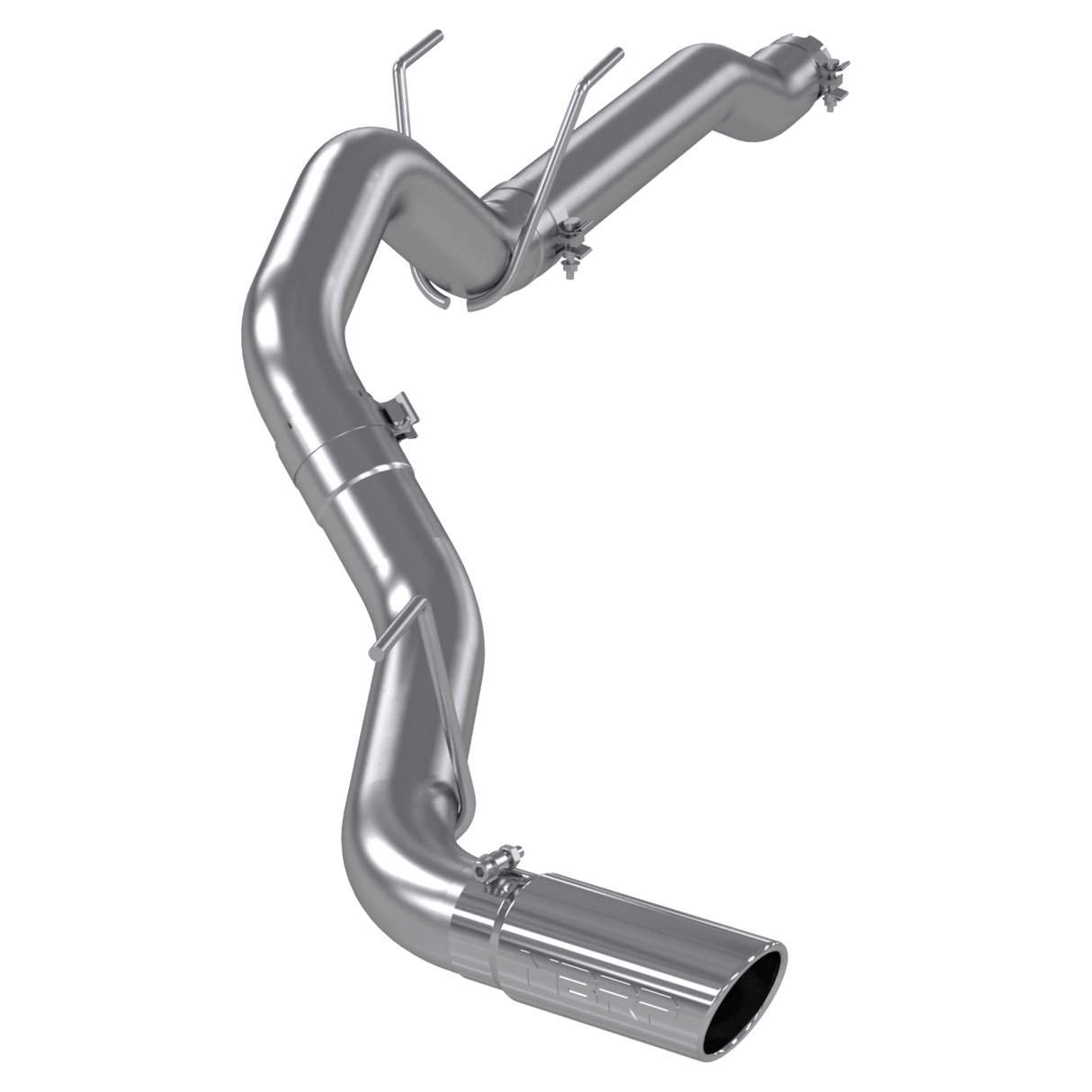 2014-2018 EcoDiesel 3.0L Stainless Steel Single Side Exit 3.5" DPF Back Exhaust (S6169409)