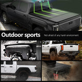 Trucktok 2014-2019 Chevy Silverado Sierra 6.5FT 3-Fold Hard Bed Tonneau Cover TruckTok