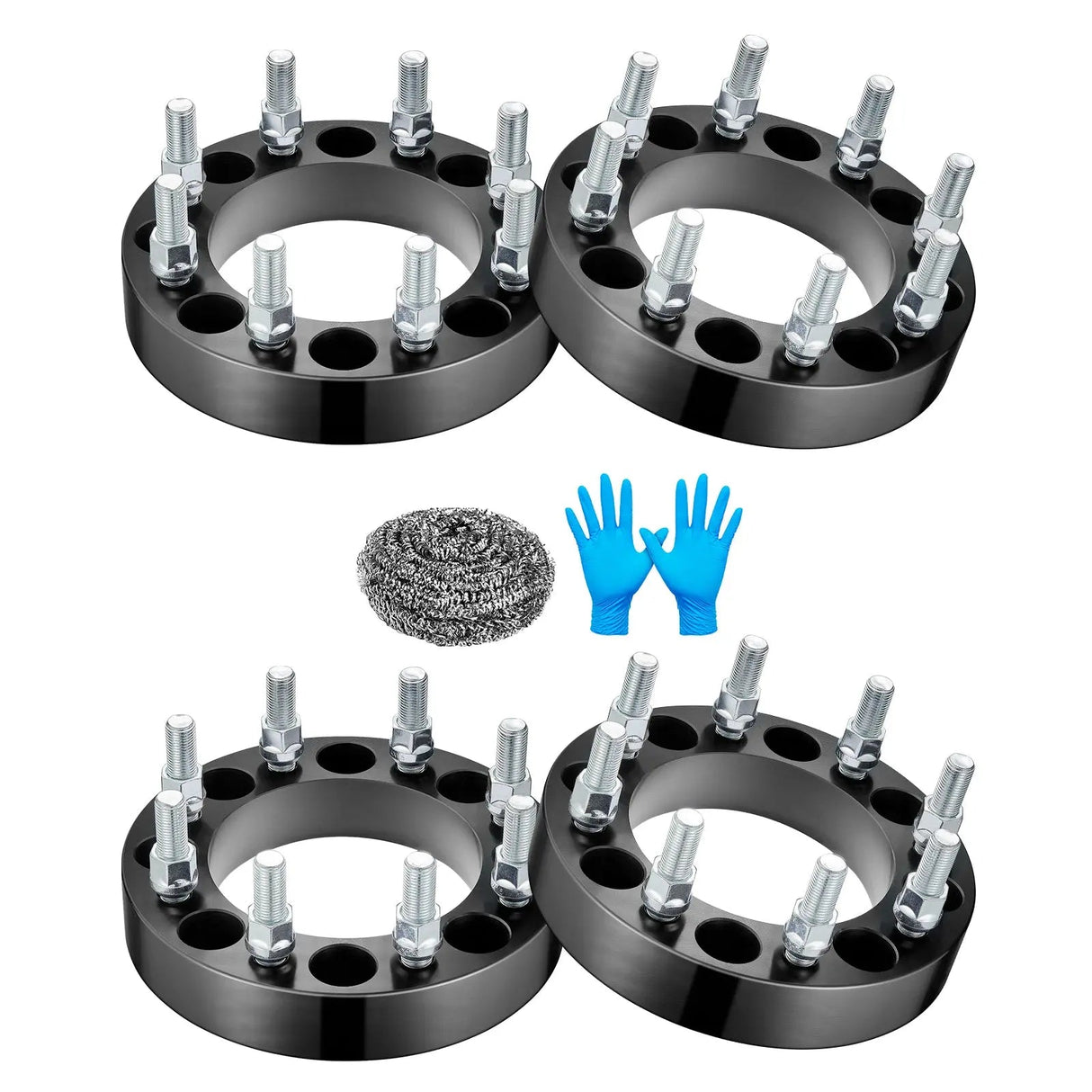 2014-2022 Dodge Ram 2500 3500 / 1988-2013 Chevrolet Silverado GMC 8X6.5 Inches Wheel Spacers 4PCS