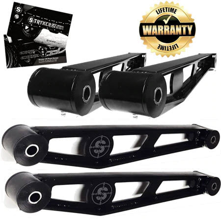 2014 - 2026 Dodge Ram 2500 FABRICATED REAR Control Arms 0" to 6" & 7" to 10" Lift Stryker Off Road Design