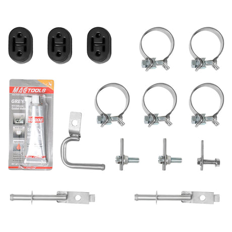 Catback Exhaust System For 2015-2020 Ford F150 2.7L 3.5L 5.0L 3-Inch W/ Black/Polished Muffler Tips Flashark