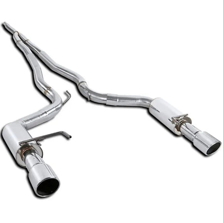 Catback Exhaust System For 2015-2023 Ford Mustang 2.3L EcoBoost W/ N1 Muffler Tip Flashark
