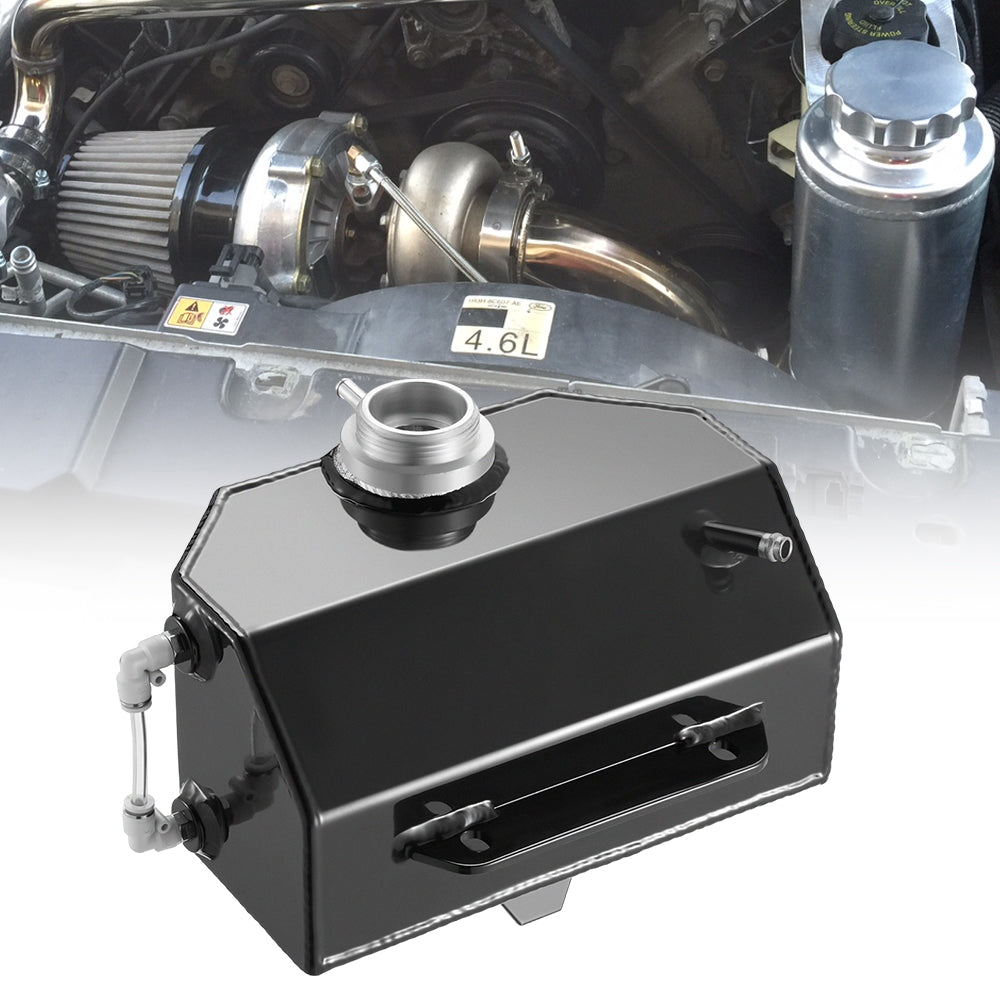 2015-2023 Ford Mustang EcoBoost/V6/V8 Aluminum Coolant Reservoir (Degas) Flashark