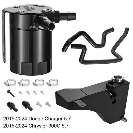 Catch Can Kit for 2015-2024 Dodge Charger and Chrysler 300C 5.7L Flashark