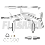 2016-2021 Honda Civic Sedan 1.5L Turbo Catback Exhaust System w/ N1 Tip