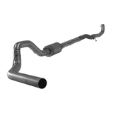 2017-2019 Duramax L5P Cab & Chassis 4" Downpipe Back Exhaust w/ Muffler (431024)