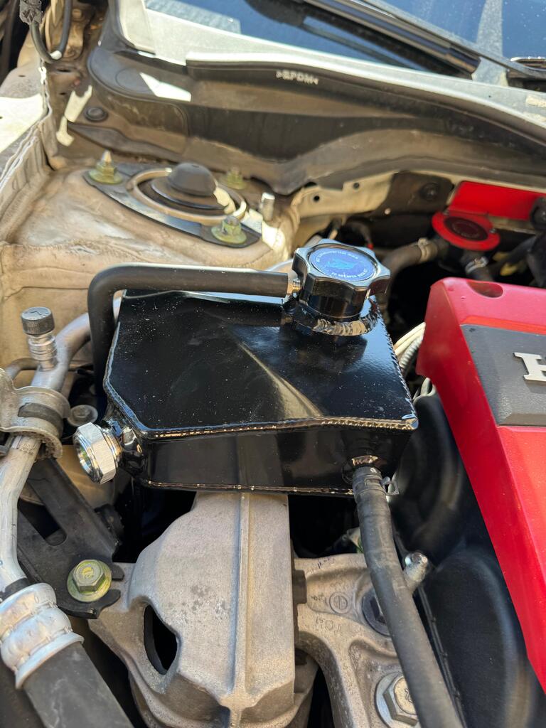 2017-2021 Honda Civic Type R Aluminum Coolant Reservoir (Degas) Flashark
