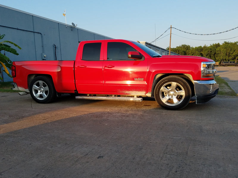 2014-2018 Silverado Stamped Steel/ Aluminum Arms Adjustable Drop Kit 3/5, 4/6, 4/7 2wd & 4x4