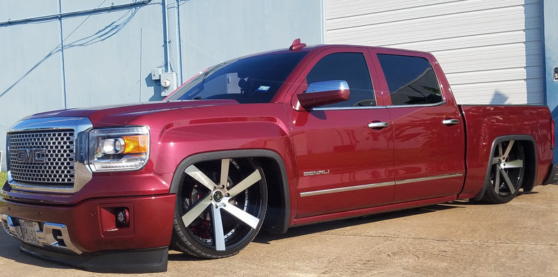 2014-2018 Silverado Sierra Rear Air Bag 3 Link Wishbone Suspension Kit For Regular & Wide Wheels