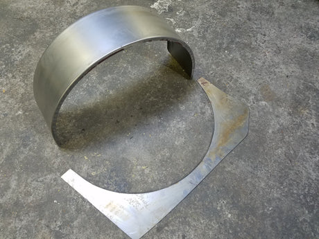 2007-2013 Silverado Sierra Front Tubs w/ Filler Plates, Dropped, Bagged (Both Sides)