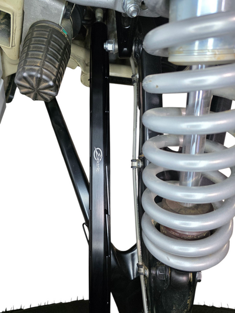 2017+ Can Am X3 Maverick Billet Tie Rods Anodized Black (RS 72" Model Only) www.elektricoffroad.com