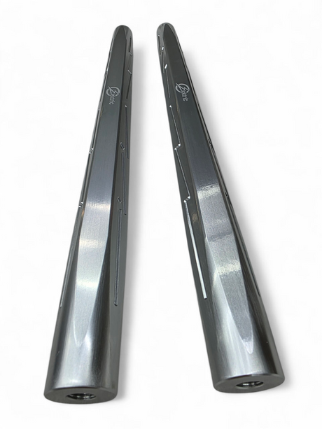 2017+ Can Am X3 Maverick Billet Tie Rods Anodized Clear (RS 72" Model Only) www.elektricoffroad.com