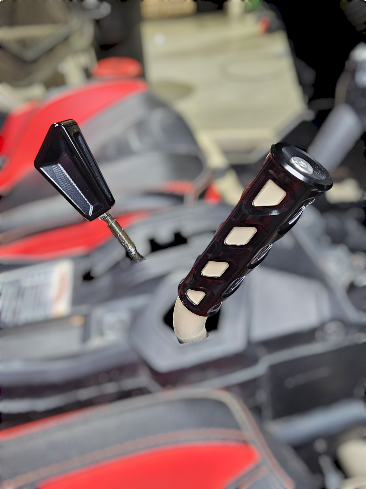 2017 to Current Can-Am X3 Maverick EOD Grab Handle Anodized Black Finish www.elektricoffroad.com