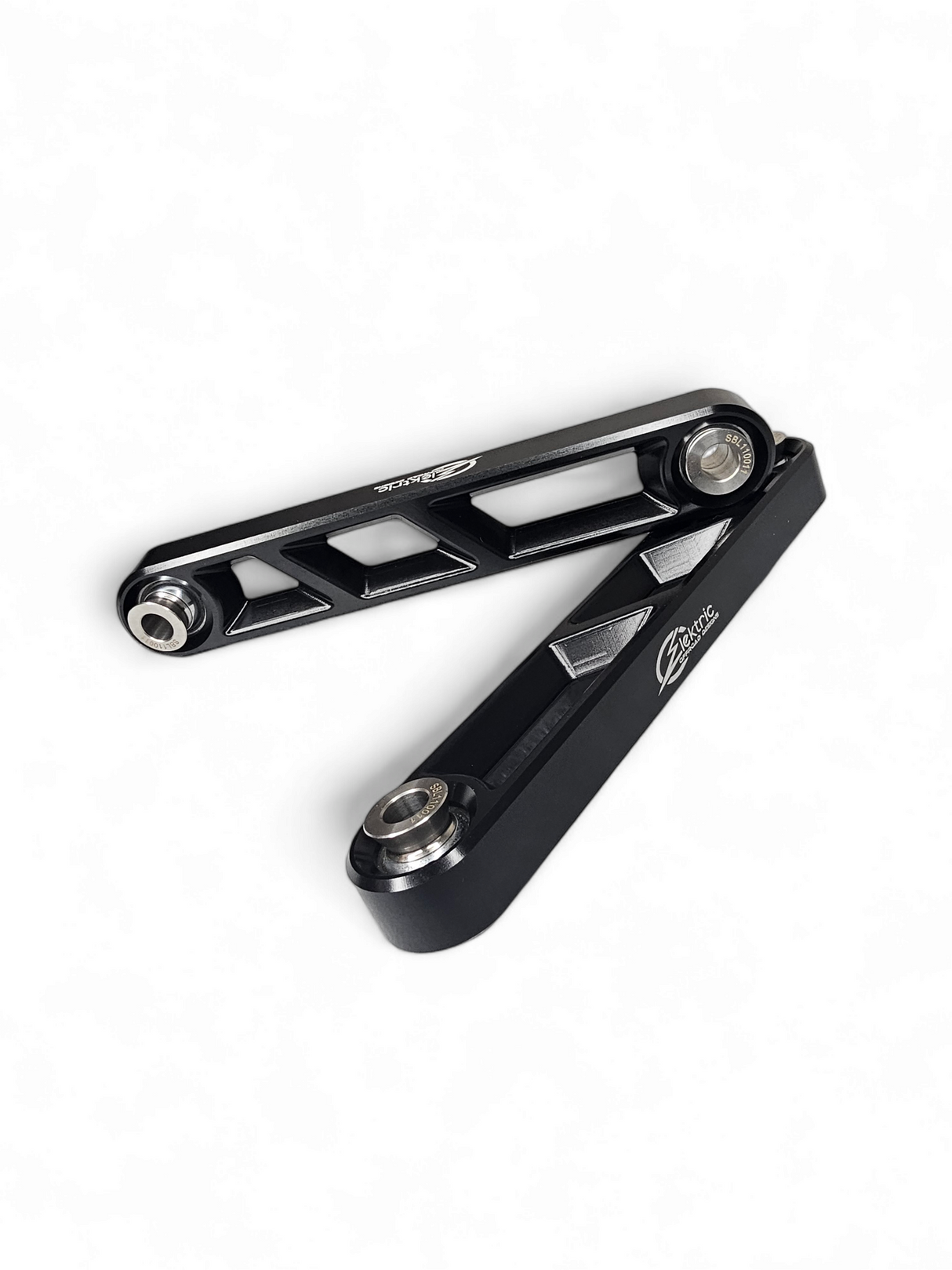 EOD 2017 to Current Can Am X3 Maverick Volt Rear Sway Bar Links with Black Finish www.elektricoffroad.com