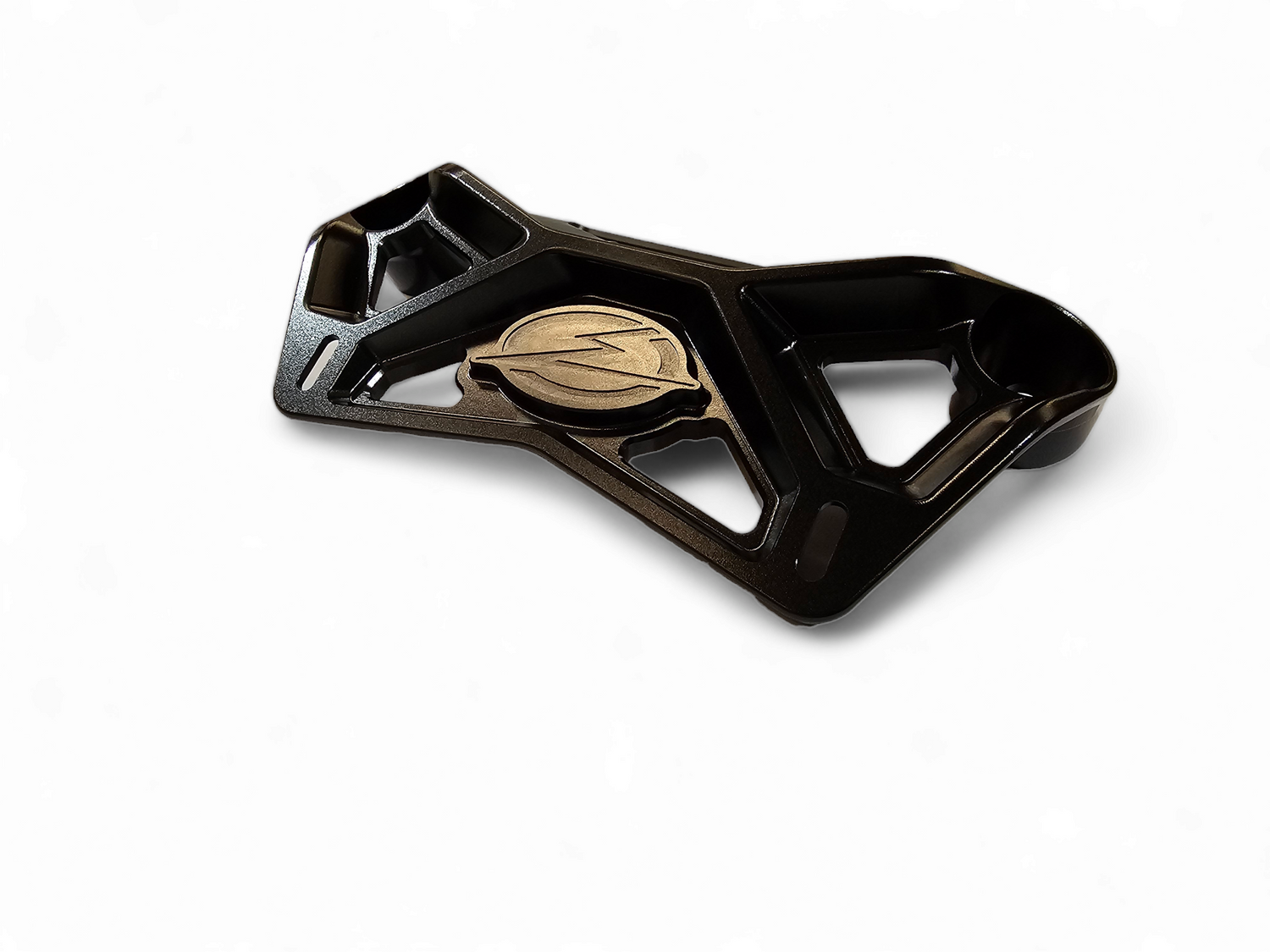 EOD 2017 to Current Can Am X3 Maverick Upper Shock Mount Brace with adjustable light mount bracket with Black finish www.elektricoffroad.com