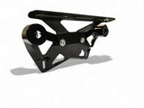 ELEKTRIC OFFROAD 2017 to Current Can Am X3 Maverick Upper Shock Mount Brace with adjustable light mount bracket with Black finish