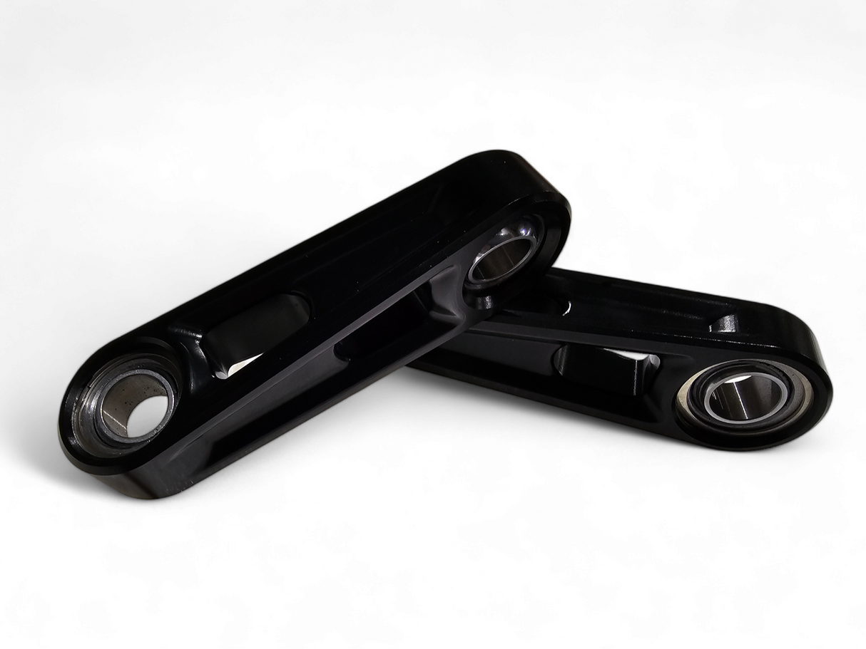 EOD 2017 to Current Can Am X3 Maverick Volt Front Sway Bar Links with Black Finish www.elektricoffroad.com