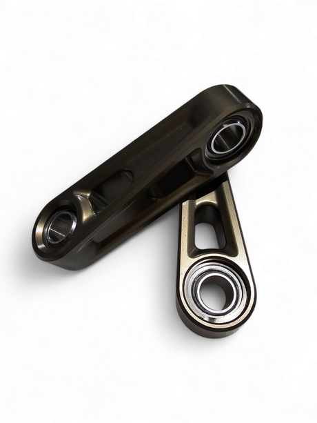 2017 to Current Can Am X3 Maverick Volt Front Sway Bar Links with Gunmetal Finish www.elektricoffroad.com
