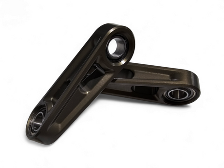 2017 to Current Can Am X3 Maverick Volt Front Sway Bar Links with Gunmetal Finish www.elektricoffroad.com