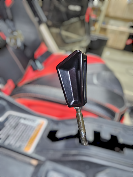 2017 to Current Can-Am X3 Maverick EOD Shift Knob Anodized Black Finish www.elektricoffroad.com