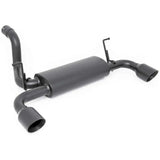 2007-2017 Jeep Wrangler JK (3.6L / 3.8L) & 2018-2023 Jeep Wrangler JL (2.0L / 3.6L) Axle-Back Exhaust System Flashark