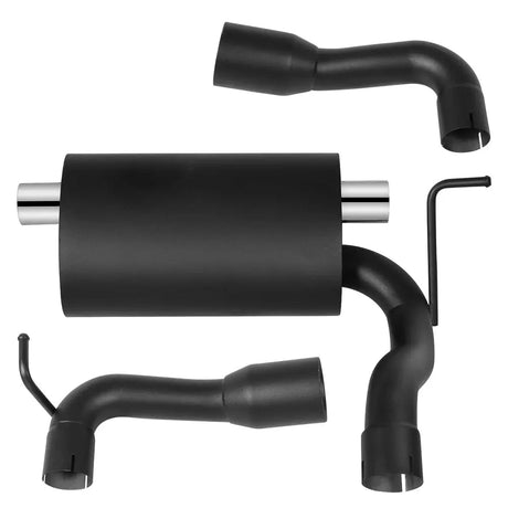 2007-2017 Jeep Wrangler JK (3.6L / 3.8L) & 2018-2023 Jeep Wrangler JL (2.0L / 3.6L) Axle-Back Exhaust System Flashark